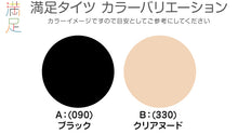 画像をギャラリービューアに読み込む, デイリー満足 あったかタイツ 110デニール 2足組 M-L・L-LL (黒 ベージュ ストッキング レディース 厚地)