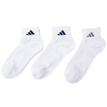 画像をギャラリービューアに読み込む, 靴下 くるぶし丈 ソックス メンズ 男子 アディダス adidas 3足組 24-26 26-28cm 子ども くつ下 ワンポイント 丈夫 スポーツ 無地 子供 メッシュ ソックス 消臭