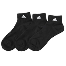 画像をギャラリービューアに読み込む, 靴下 ショート ソックス くるぶし丈 メンズ ソックス 3足組 24-26cm/26-28cm/28-30cm 中学生 高校生 黒 男性 紺 くつ下 ワンポイント 丈夫 消臭 補強