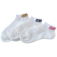 画像をギャラリービューアに読み込む, コンバース 靴下 レディース くるぶし丈 3足組 スニーカーソックス 女の子 ロゴ 23-25cm 女子 女性 短い ソックス 白 紺 黒 緑 セット キッズ 子供 CONVERSE (在庫限り)