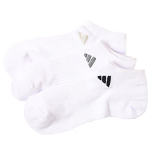 画像をギャラリービューアに読み込む, 靴下 スニーカーソックス レディース adidas 3足組 23-25cm くるぶし ソックス 女性 女の子 くつ下 ワンポイント 丈夫 スポーツソックス 夏 春 学校 スクール 土踏まずサポート