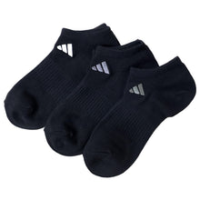 画像をギャラリービューアに読み込む, 靴下 スニーカーソックス レディース adidas 3足組 23-25cm くるぶし ソックス 女性 女の子 くつ下 ワンポイント 丈夫 スポーツソックス 夏 春 学校 スクール 土踏まずサポート