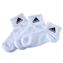 画像をギャラリービューアに読み込む, adidas 靴下 レディース ショートソックス 甲メッシュ 女子 くるぶし丈 3足組 23-25cm アディダス ジュニア ソックス スポーツ スクールソックス ワンポイント ロゴ 消臭 メッシュ 補強 (在庫限り)