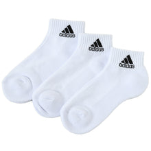 画像をギャラリービューアに読み込む, 靴下 アディダス レディース ショート丈 ソックス 底パイル 3足組 23-25cm adidas 女性 ジュニア ソックス スポーツ スクールソックス 女子 ワンポイント ロゴ 消臭 足底クッション