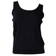 画像をギャラリービューアに読み込む, 福助 タンクトップ 冷感 汗取り インナー レディース M~LL 接触冷感 肌着 下着 夏 脇汗 薄手 無地 冷たい 涼しい シャツ ストレッチ 女性 婦人 吸汗 速乾 UVカット (在庫限り)