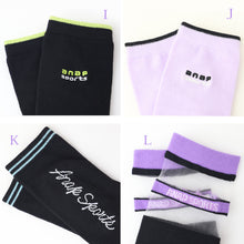 画像をギャラリービューアに読み込む, 靴下 子供 ハイソックス 女子 黒 紫 ワンポイント 19-21cm 22-24cm ソックス ジュニア 子ども 綿混 かわいい 小学生 ひざ下