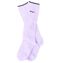 画像をギャラリービューアに読み込む, 靴下 子供 ハイソックス 女子 黒 紫 ワンポイント 19-21cm 22-24cm ソックス ジュニア 子ども 綿混 かわいい 小学生 ひざ下