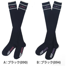 画像をギャラリービューアに読み込む, ニーハイソックス 女の子 靴下 子供 オーバーニー 女子 黒 ワンポイント 19-21cm 22-24cm ジュニア キッズ 子ども 綿混 かわいい 可愛い 小学生 ガールズ ニーハイ