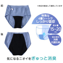 画像をギャラリービューアに読み込む, 福助 満足 サニタリーショーツ 吸水 羽根つき 綿 生理用ショーツ レディース 夜用 M~LL 吸水ショーツ 生理 サニタリー ショーツ パンツ 下着 インナー 女性 (在庫限り)