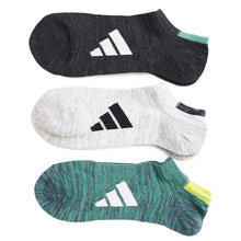 画像をギャラリービューアに読み込む, 靴下 ソックス スニーカーソックス メンズ 3足 24-26cm 26-28cm アディダス 男性 紳士 補強 短い くるぶし セット メッシュ (在庫限り)