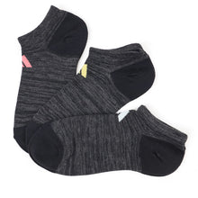 画像をギャラリービューアに読み込む, 靴下 スニーカー ソックス レディース 女子 adidas 3足組 23-25cm アディダス くるぶし スニーカー丈 女の子 短い ワンポイント スクール