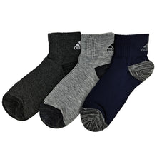 画像をギャラリービューアに読み込む, 靴下 レディース ショートソックス スニーカー 女子 adidas 中学生 高校生 3足組 23-25cm アディダス くるぶし くつ下 ワンポイント 丈夫 スポーツソックス 迷彩 (在庫限り)