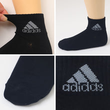 画像をギャラリービューアに読み込む, 靴下 キッズ 子供用 ショートソックス 3足組 adidas 19-21cm~23-25cm ソックス 子ども ジュニア ワンポイント 丈夫 スポーツソックス