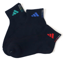 画像をギャラリービューアに読み込む, 靴下 キッズ 子供用 ショートソックス 3足組 adidas 19-21cm~23-25cm ソックス 子ども ジュニア ワンポイント 丈夫 スポーツソックス (在庫限り)