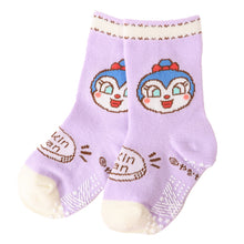 画像をギャラリービューアに読み込む, アンパンマン 靴下 キッズ ベビーソックス クルー丈 男の子 女の子 滑り止め 9~14cm 子供 かわいい ソックス キャラクター靴下 ベビー キャラクター すべり止め ドキンちゃん コキンちゃん