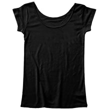 画像をギャラリービューアに読み込む, 福助 汗取り インナー 半袖 フレンチ袖シャツ ドライ レディース M~LL 下着 脇汗 汗染み 女性 肌着 綿 白 黒 インナーシャツ 無地 (在庫限り)