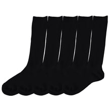 画像をギャラリービューアに読み込む, 靴下 スクールソックス 男子 女子 無地 子供 ハイソックス 5足組 13-15 16-18 19-21 22-24 24-26 学生 通学 小学生 中学生 高校生 くつした ジュニア 男の子 女の子 抗菌 防臭 速乾 洗い替え 学校 (在庫限り)