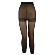 画像をギャラリービューアに読み込む, 福助 ひやはだ 冷 7分丈 レギンス レディース 40デニール相当 M-L L-LL 涼感 涼しい 日本製 冷感 フクスケ タイツ インナー 下着 夏 薄手 シアーレギンス (在庫限り)