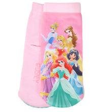 画像をギャラリービューアに読み込む, ディズニー プリンセス ソックス キッズ 靴下 子供 女の子 フロントクルー丈 13-19cm 子ども くつ下 Disney エルサ ラプンツェル アリエル ジャスミン 福助