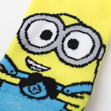 画像をギャラリービューアに読み込む, ミニオンズ 靴下 キッズ ソックス 子供 子ども キャラクター 柄 スニーカーソックス 13-19cm 男の子 女の子 キャラクターソックス ベビー 福助