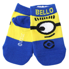 画像をギャラリービューアに読み込む, ミニオンズ 靴下 キッズ ソックス 子供 子ども キャラクター 柄 スニーカーソックス 13-19cm 男の子 女の子 キャラクターソックス ベビー 福助