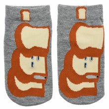 画像をギャラリービューアに読み込む, パンどろぼう 靴下 キッズ ソックス 子供 子ども キャラクター 柄 スニーカーソックス 13-19cm 男の子 女の子 にせパンどろぼう キャラクターソックス ベビー 福助