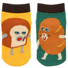 画像をギャラリービューアに読み込む, パンどろぼう 靴下 キッズ ソックス 子供 子ども キャラクター 柄 スニーカーソックス 13-19cm 男の子 女の子 にせパンどろぼう キャラクターソックス ベビー 福助