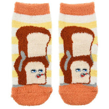 画像をギャラリービューアに読み込む, パンどろぼう 靴下 キッズ ソックス 子供 子ども キャラクター 柄 クルーソックス 13-19cm 男の子 女の子 キャラクターソックス ベビー 福助