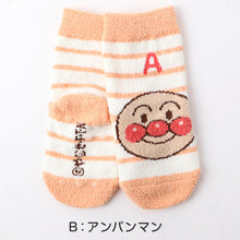 画像をギャラリービューアに読み込む, アンパンマン 靴下 キッズ ベビーソックス クルー丈 男の子 女の子 滑り止め 9-14cm 子供 かわいい ソックス キャラクター靴下 ベビー キャラクター すべり止め