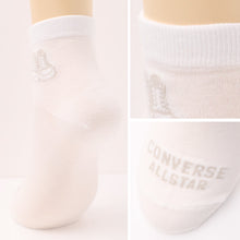 画像をギャラリービューアに読み込む, CONVERSE 靴下 レディース 3足組 接触冷感 ショートソックス スニーカーソックス スニーカー丈 ソックス ブランド靴下 レディースソックス 冷感ソックス 23-25cm カジュアルソックス 夏靴下 スポーツソックス 通勤 通学 スニーカー 靴下 福助