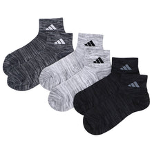 画像をギャラリービューアに読み込む, adidas アディダス メンズ ソックス 3足組 ショート丈 破れにくい 耐久性10倍 24 25 26 27 28 cm 靴下 スポーツソックス 甲メッシュ 土踏まずサポート つま先かかと補強 丈夫 高耐久 紳士 男性 スニーカーソックス 通学 部活 運動 カジュアル