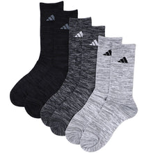 画像をギャラリービューアに読み込む, adidas アディダス メンズ ソックス 3足組 クルー丈 破れにくい 耐久性10倍 24 25 26 27 28 cm 靴下 クルーソックス スポーツソックス 土踏まずサポート つま先かかと補強 丈夫 高耐久 紳士 通学 部活 運動 スポーツ 普段使い 学生 スクール