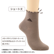 画像をギャラリービューアに読み込む, adidas アディダス レディース ソックス 3足組 靴下 綿混 ショート丈 23-25cm 履き口メロー メローソックス 婦人 女性用 くつ下 3足セット まとめ買い 洗い替え スポーツ カジュアル スニーカー おしゃれ かわいい デイリー 普段使い 通勤 通学