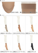 画像をギャラリービューアに読み込む, アツギ スリムライン 厚手 ストッキング くるぶし丈 クチゴムゆったり 22-25cm ショートストッキング 厚地 レディース 婦人 女性 くるぶし パンツスタイル ベージュ 黒 しめつけない (在庫限り)