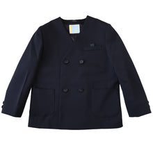 画像をギャラリービューアに読み込む, トンボ学生服 男女兼用 イートン通学服上着 ダブル型 135cmA~160cmA (上着 男子 女子 制服 イートン学生服 男女兼用 135cmA 140cmA 150cmA 160cmA) (送料無料) (取寄せ)