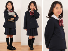 画像をギャラリービューアに読み込む, トンボ学生服 男女兼用 イートン通学服上着 ダブル型 130cmB~160cmB (上着 男子 女子 制服 イートン学生服 男女兼用 130cmB 140cmB 150cmB 160cmB) (送料無料) (取寄せ)
