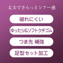 画像をギャラリービューアに読み込む, ストッキング 太もも丈 ゆったり アツギ オーバーニー ショートストッキング スリムライン 22-25cm レディース 婦人 女性 ベージュ 肌色 黒