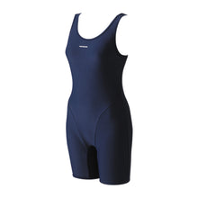 画像をギャラリービューアに読み込む, ワンピース水着 スクール水着 オールインワン ガールズ レディース 裏地あり 女性 フィットネス パッド付き 水泳 スイミング 高校生 小学生 中学生 フットマーク 学校 子供 女子 プール学習 120~2L 120 130 140 150 S M L 2L LL (送料無料)