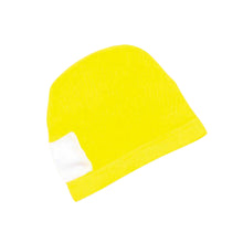 画像をギャラリービューアに読み込む, 水泳帽子 スイミングキャップ 蛍光カラー ニット素材 フリー・LL (水泳帽 スイムキャップ 子供 ジュニア 学校 学習)