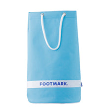 画像をギャラリービューアに読み込む, プールバッグ 男の子 女の子 防水 丸型 高学年 大きい スイミング 水泳 キッズ 子ども おしゃれ かわいい フットマーク プール学習 手提げ ショルダー 小学生 赤 水色 黄色 グレー 青 紫 38cm×21cm 水泳バッグ スイミングバッグ 学校 授業 海水浴 マリンスポーツ