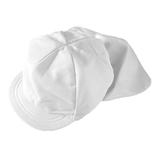画像をギャラリービューアに読み込む, 紅白帽子 日よけつき 男の子 女の子 あごゴム付き 赤白 体操帽 フラップ シェード キャップ 紫外線対策 定番 運動会 体育祭 ポリエステル フットマーク 赤 青 紫 緑 ピンク 黄色 フリーサイズ(57~60cm) 六方型 キッズ 小学生 通学 UV対策 熱中症対策 遠足