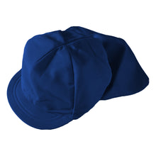 画像をギャラリービューアに読み込む, 紅白帽子 日よけつき 男の子 女の子 あごゴム付き 赤白 体操帽 フラップ シェード キャップ 紫外線対策 定番 運動会 体育祭 ポリエステル フットマーク 赤 青 紫 緑 ピンク 黄色 フリーサイズ(57~60cm) 六方型 キッズ 小学生 通学 UV対策 熱中症対策 遠足