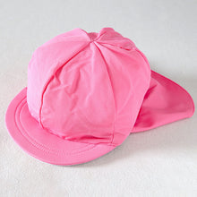画像をギャラリービューアに読み込む, 紅白帽子 日よけつき 男の子 女の子 スナップボタン あごゴム付き 赤白 体操帽 フラップ シェード キャップ 紫外線対策 定番 運動会 ポリエステル フットマーク 赤 青 紫 緑 ピンク 黄色 幼児フリーサイズ・S・L・LL 六方型 キッズ 小学生 UV対策 熱中症対策