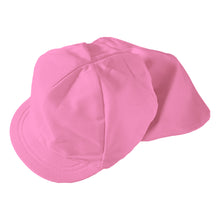 画像をギャラリービューアに読み込む, 紅白帽子 日よけつき 男の子 女の子 スナップボタン あごゴム付き 赤白 体操帽 フラップ シェード キャップ 紫外線対策 定番 運動会 ポリエステル フットマーク 赤 青 紫 緑 ピンク 黄色 幼児フリーサイズ・S・L・LL 六方型 キッズ 小学生 UV対策 熱中症対策