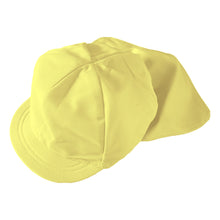 画像をギャラリービューアに読み込む, 紅白帽子 日よけつき 男の子 女の子 スナップボタン あごゴム付き 赤白 体操帽 フラップ シェード キャップ 紫外線対策 定番 運動会 ポリエステル フットマーク 赤 青 紫 緑 ピンク 黄色 幼児フリーサイズ・S・L・LL 六方型 キッズ 小学生 UV対策 熱中症対策