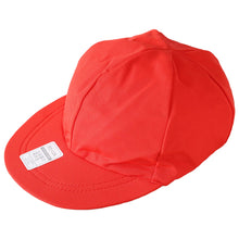画像をギャラリービューアに読み込む, 紅白帽子 男の子 女の子 あごゴム付き 赤白 体操帽 つばが長い キャップ 紫外線対策 定番 運動会 体育祭 ポリエステル フットマーク M~LL 六方型 キッズ 小学生 通学 UV対策 熱中症対策 遠足 M L LL