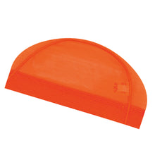 画像をギャラリービューアに読み込む, 水泳帽子 メッシュ生地 スイミングキャップ フットマーク 目立つ色 かわいい 赤 緑 オレンジ 黄色 プール学習 小学生 中学生 男女兼用 男の子 女の子 子ども スイムウェア 学校 授業 海水浴 マリンスポーツ M・L (在庫限り)