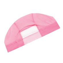 画像をギャラリービューアに読み込む, 水泳帽子 スイミングキャップ メッシュ素材 名前が書ける フットマーク 目立つ色 かわいい 赤 緑 オレンジ 黄色 プール学習 小学生 中学生 男女兼用 男の子 女の子 子ども スイムウェア 学校 授業 海水浴 マリンスポーツ フリー/LL