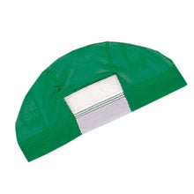 画像をギャラリービューアに読み込む, 水泳帽子 スイミングキャップ メッシュ素材 名前が書ける フットマーク 目立つ色 かわいい 赤 緑 オレンジ 黄色 プール学習 小学生 中学生 男女兼用 男の子 女の子 子ども スイムウェア 学校 授業 海水浴 マリンスポーツ フリー/LL