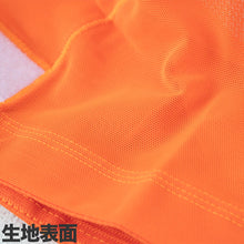 画像をギャラリービューアに読み込む, 水泳帽子 スイミングキャップ メッシュ素材 名前が書ける フットマーク 目立つ色 かわいい 赤 緑 オレンジ 黄色 プール学習 小学生 中学生 男女兼用 男の子 女の子 子ども スイムウェア 学校 授業 海水浴 マリンスポーツ フリー/LL